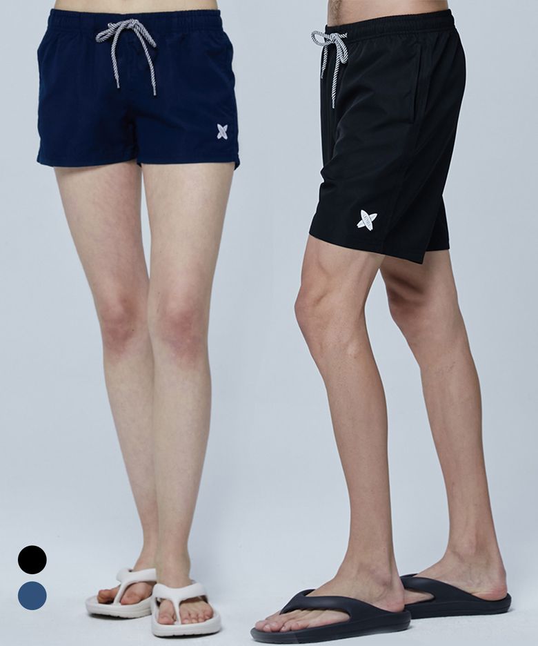 3601 남녀 수영복 반바지 래쉬가드 스포츠 쇼츠 (운동 헬스 워터) 스윔웨어 5부 W 팬츠 2컬러