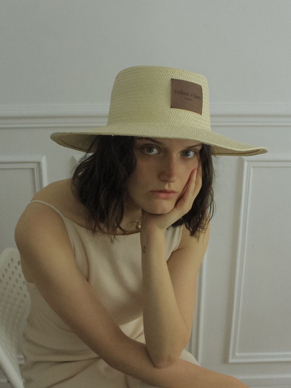 RUBAN NOUVELLE MARGOT HAT IN BLACK source detail 43