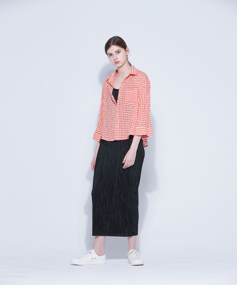 Block Check Shirt_Red