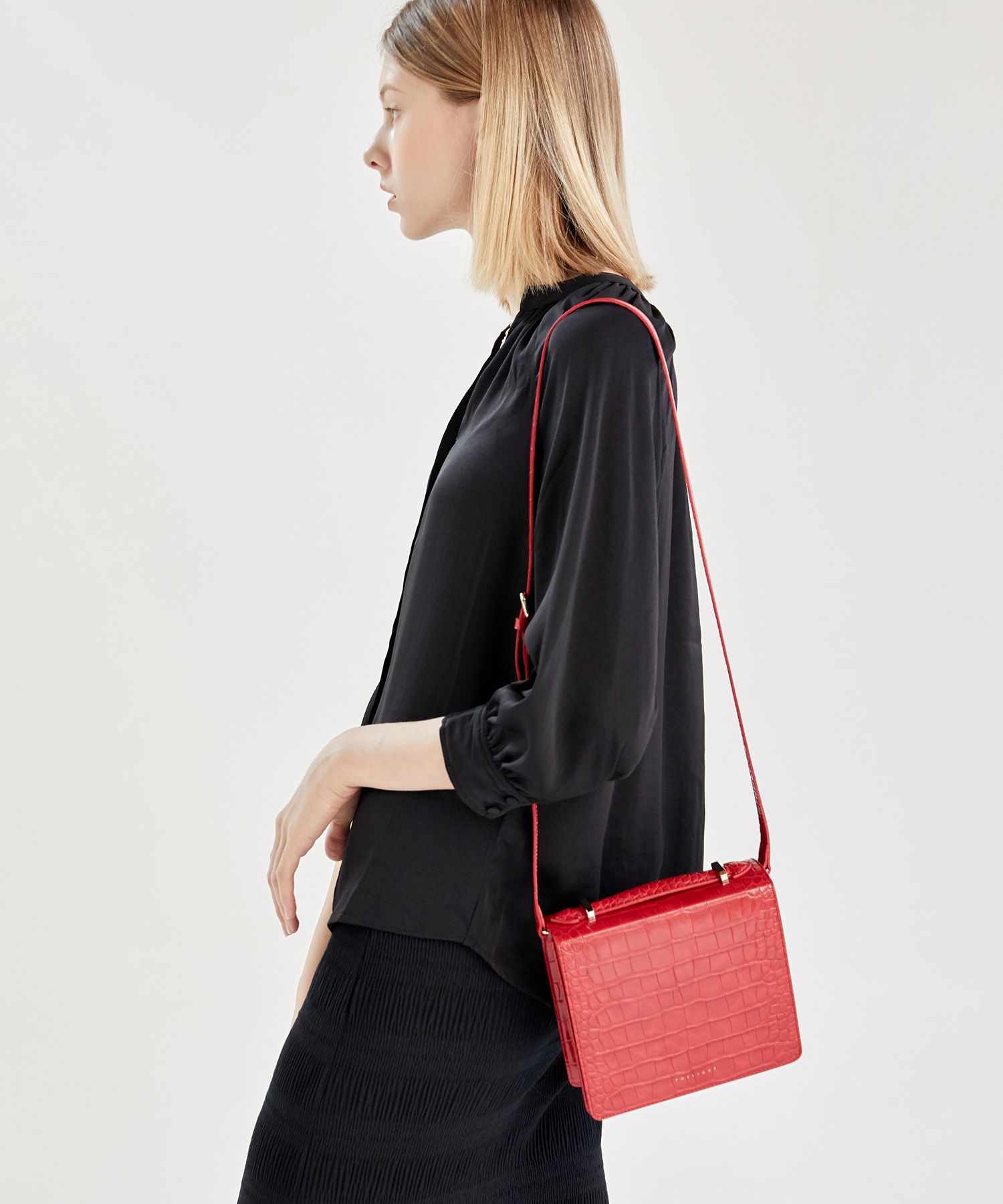 ★TOUT Y EST★ LOCA CROC shoulder bag 7 color BW226A MUSINSA | ITSBAG LOCA CROC shoulder bag 7 color