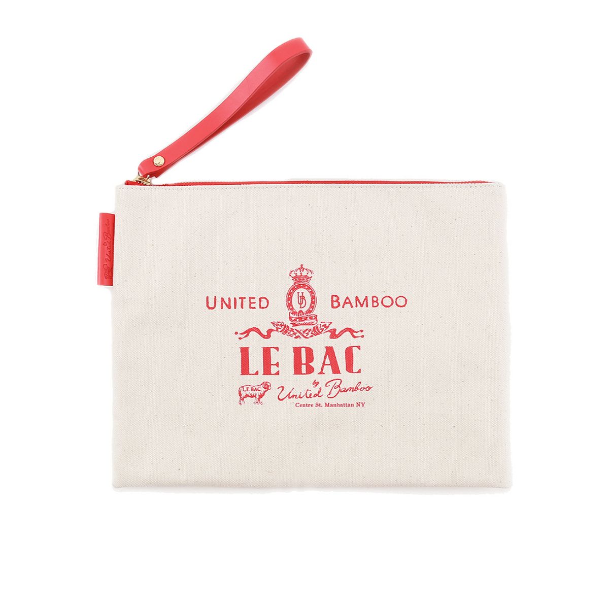 유나이티드뱀부(UNITED BAMBOO) ULB063_프린트 클러치_레드