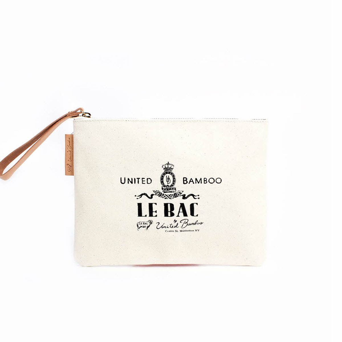 유나이티드뱀부(UNITED BAMBOO) ULB068_프린트 클러치_내츄럴베이지