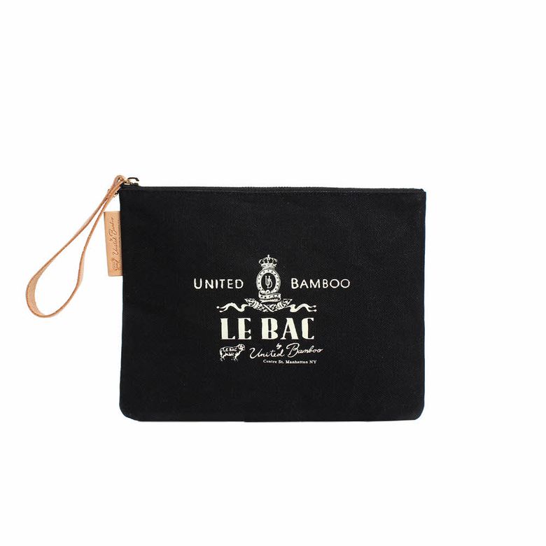 ULB068_프린트 클러치_블랙