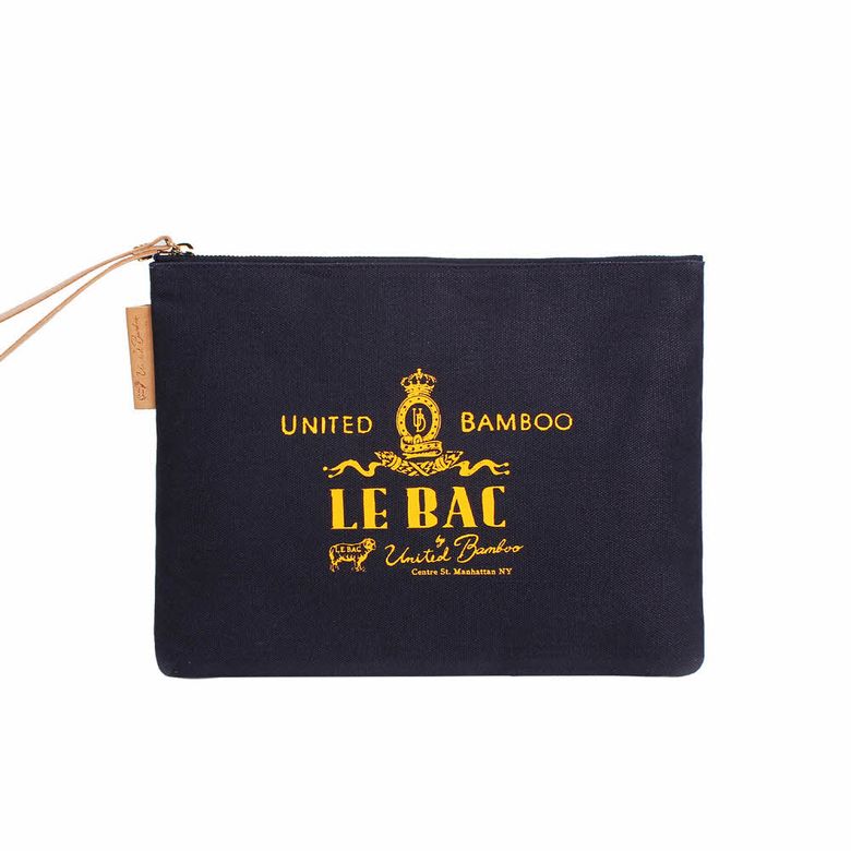 ULB069_프린트 클러치_네이비