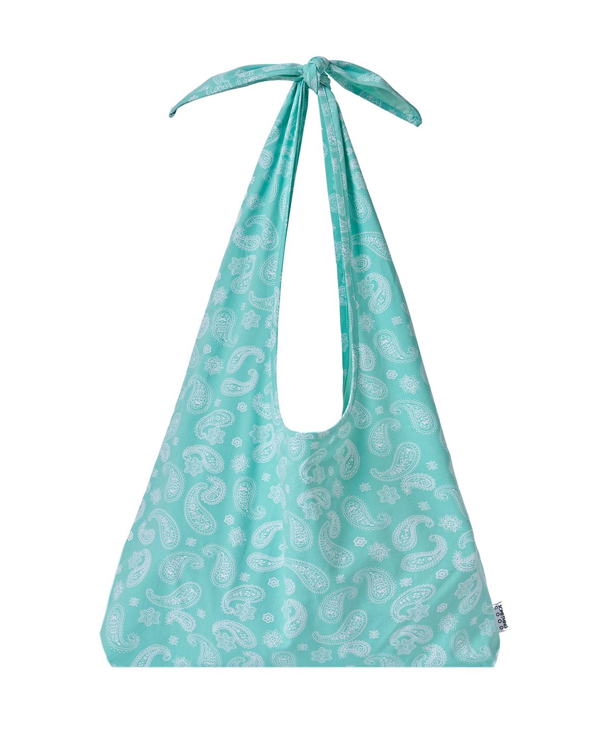 썸띵굿(SOMETHING GOOD) Paisley Print Tie Eco Bag_Pastel 3 Color