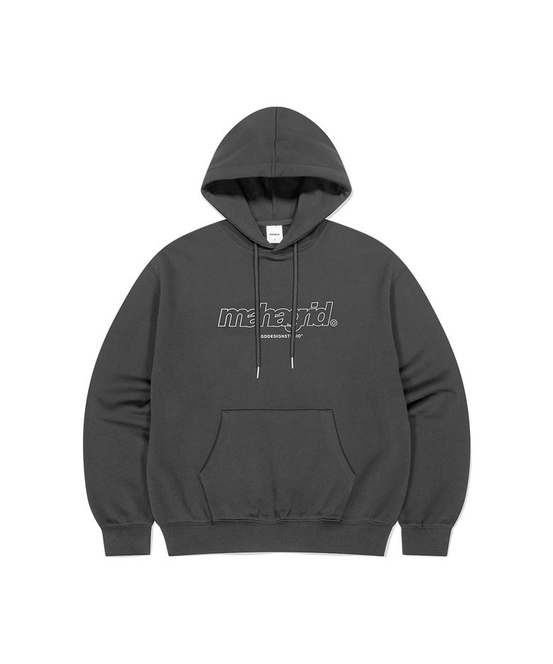 THIRD LOGO HOODIE CHARCOAL(MG2BSMM430A)