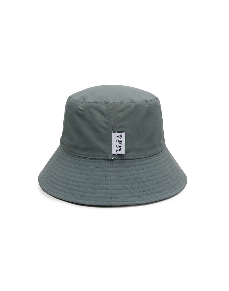 STG Reversible Bucket Hat_BLACK SOLID X GREY SOLID