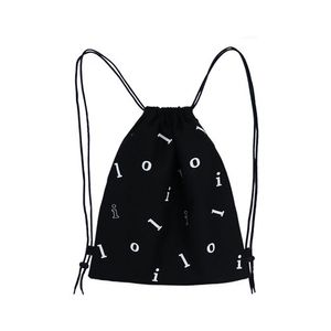 [LOGOPLAY] STRINGBAG(GYM SACK)_BLACK