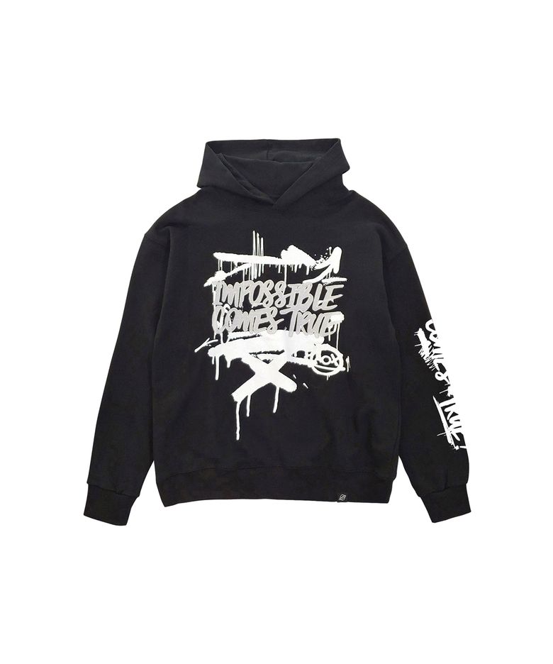 Impossible hoodie sweatshirt(Black)