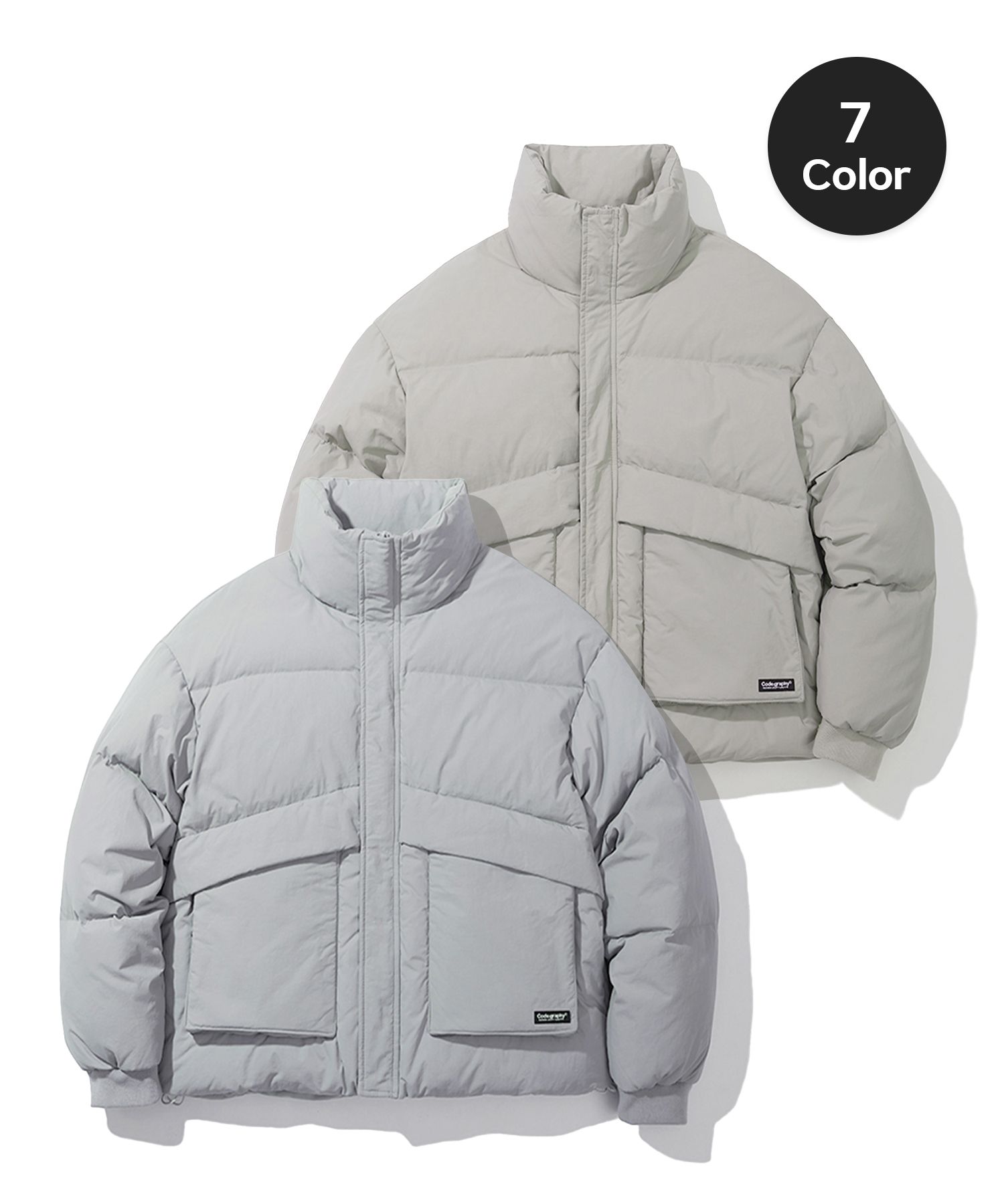 MUSINSA | Codegraphy Utility Duck Down Puffer Short Padding