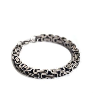 B021 [써지컬스틸] 링크드체인 팔찌