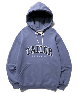 엔비엘 로고 후드 (애쉬블루)