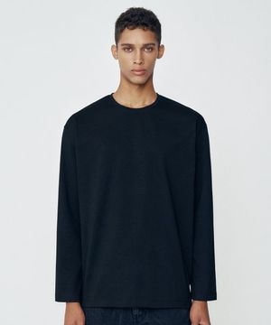 유니섹스 365 긴팔티 블랙