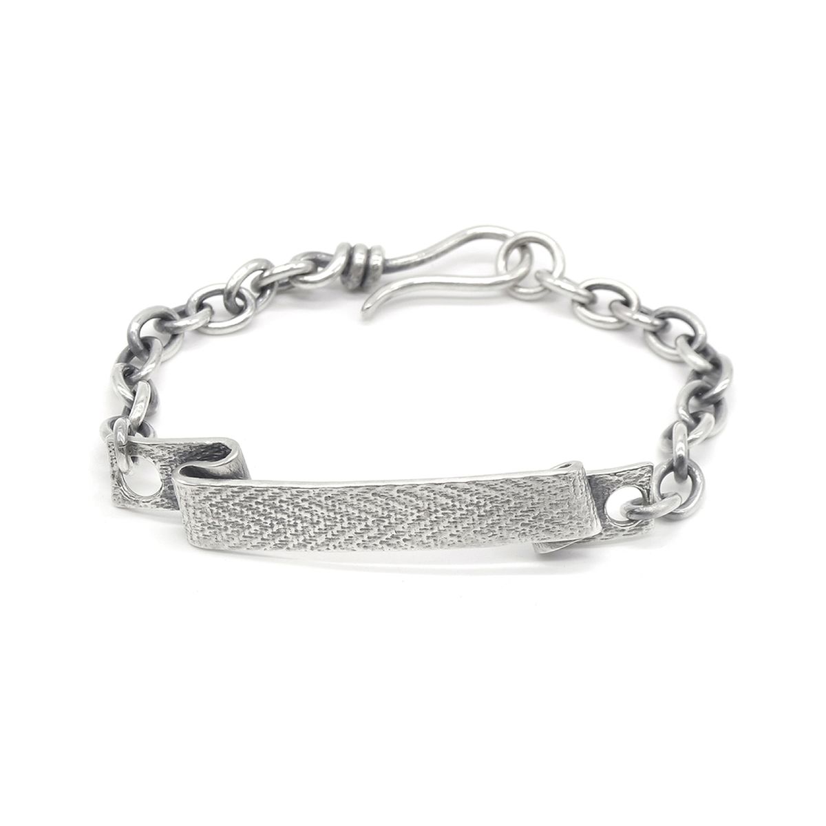 오드콜렛(ODDCOLLET) [SILVER925]Scroll chain bracelet (S)
