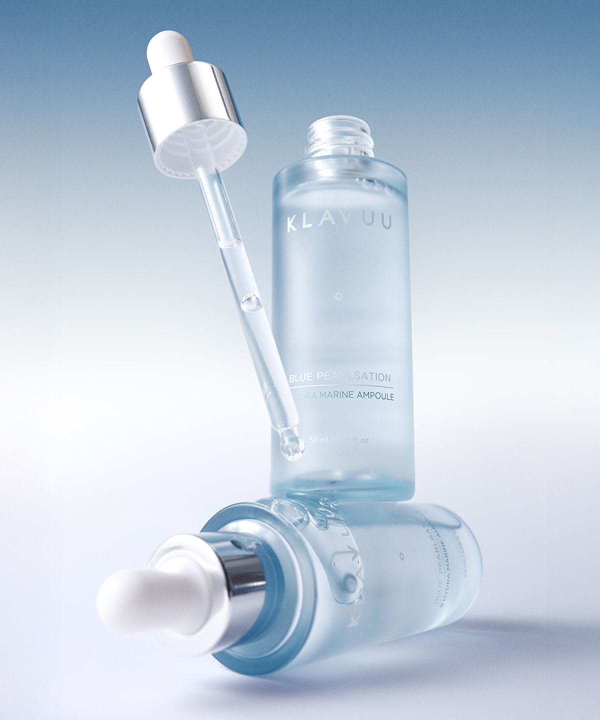 클라뷰(KLAVUU) 블루 펄세이션 에잇 하이드라 마린 앰플 50ml