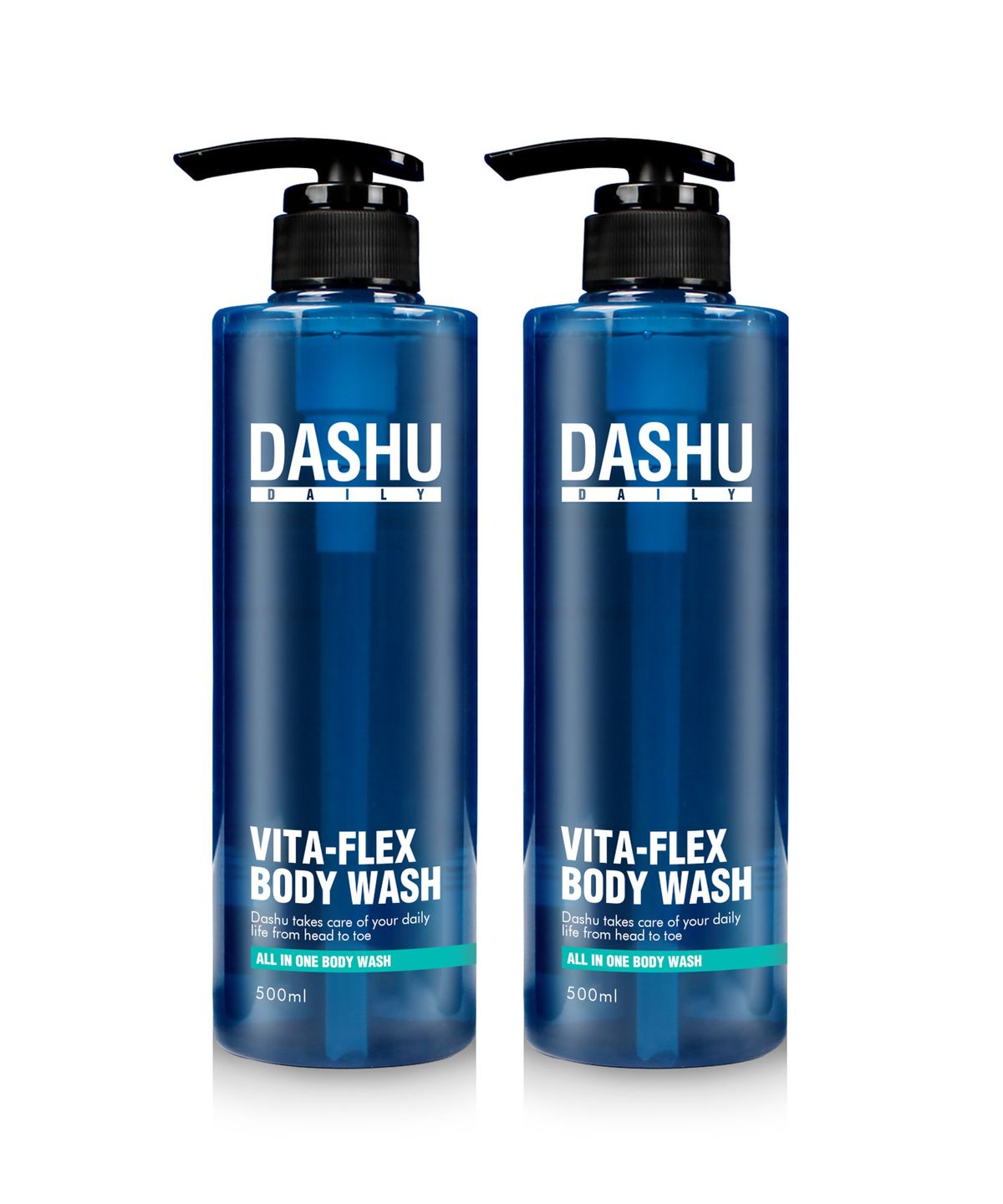 다슈(DASHU) 데일리 비타플렉스 올인원 바디워시 500ml 2ea