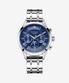 헤스티아 다이아 멀티 시계 + 가죽 밴드 - 블루 / ST7501M-SLS1