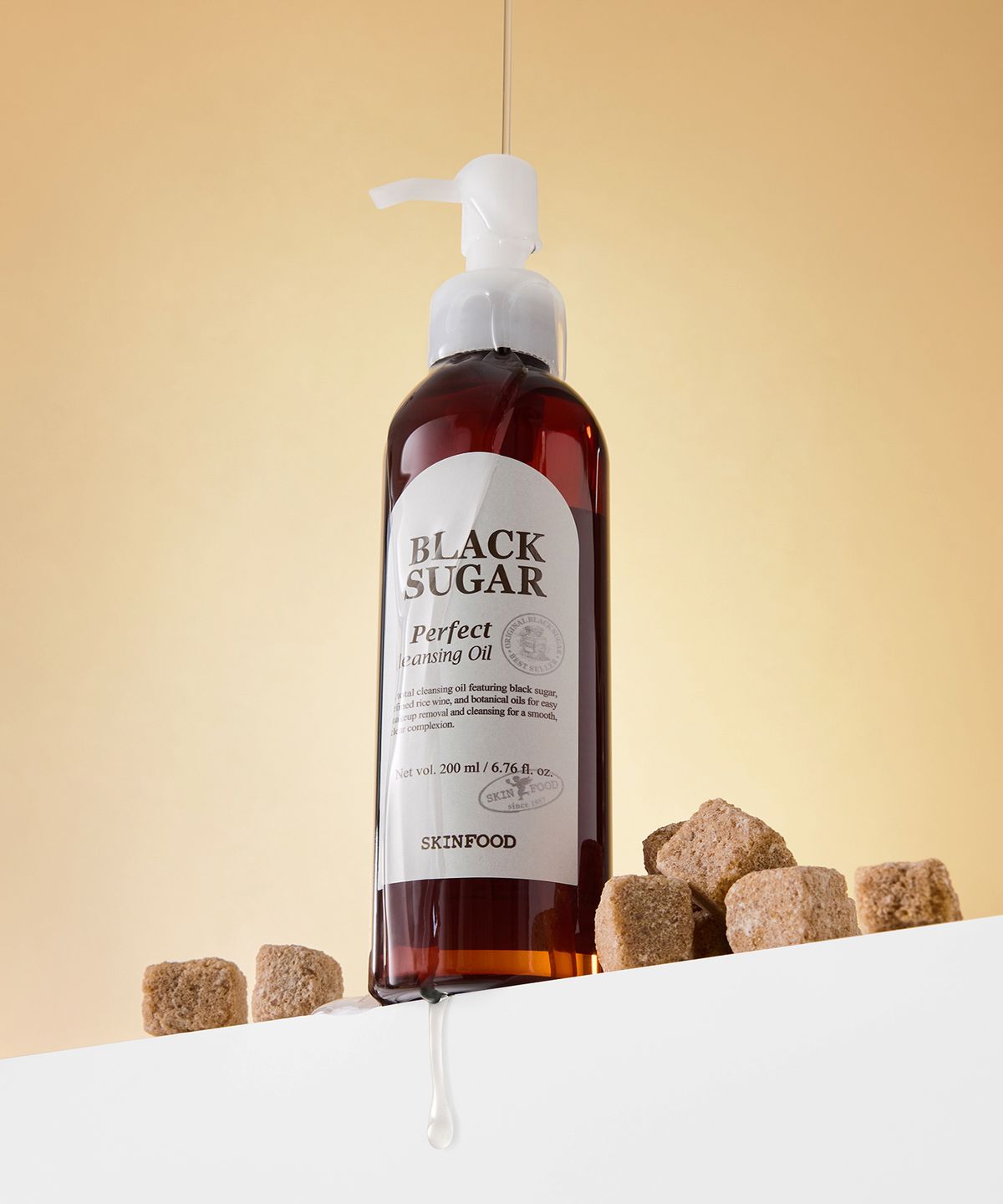 스킨푸드(SKINFOOD) [각질케어] 블랙슈가 퍼펙트 클렌징 오일 200ml