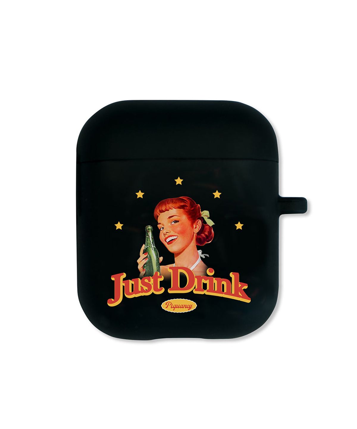 메인부스(MAINBOOTH) Just Drink Airpods Case(BLACK)