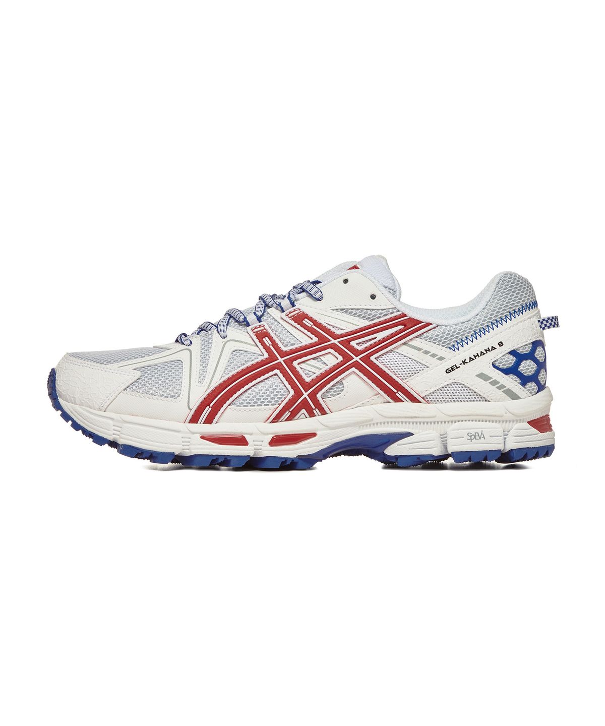 아식스(ASICS) 젤-카하나 8 - 화이트:레드 / 1011B133-020