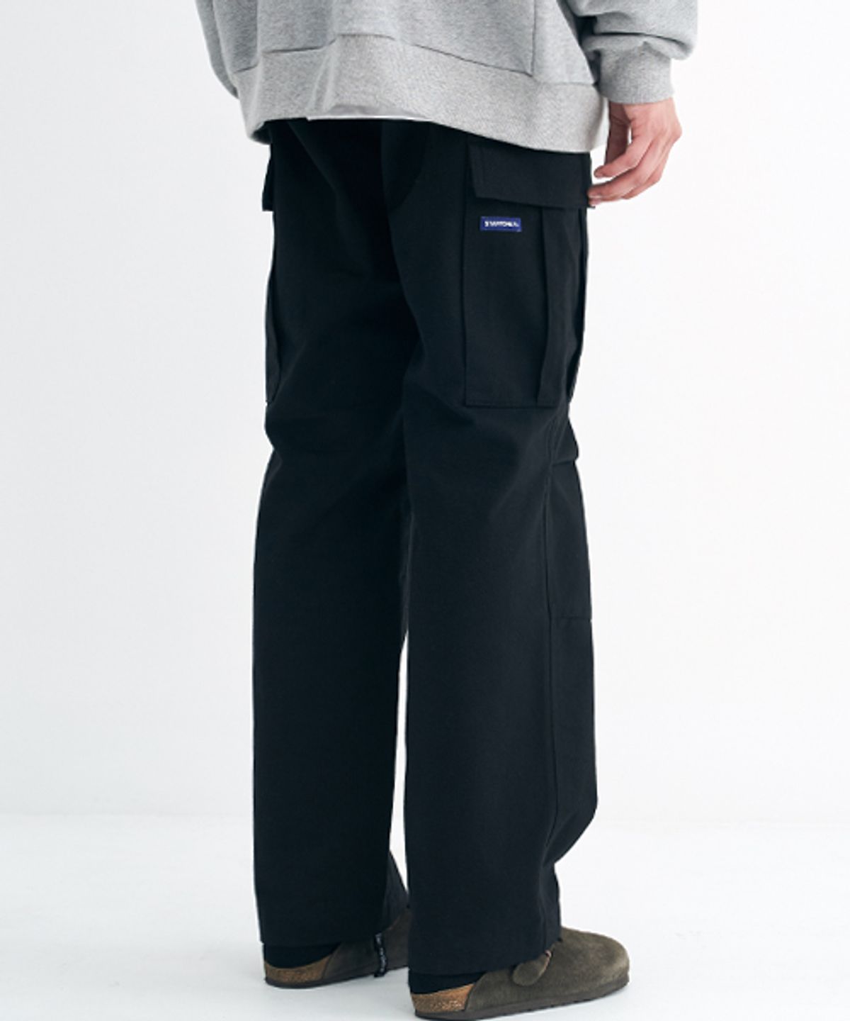 스텝온리(STAFFONLY) STEADY CARGO PANTS (BLACK)