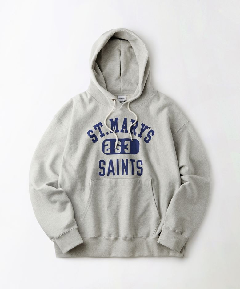V.S.C HOOD SWEAT(MARYS)_3%MELANGE GRAY