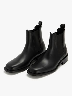 셀렉션 스퀘어토 첼시 부츠 R21M025 (블랙)