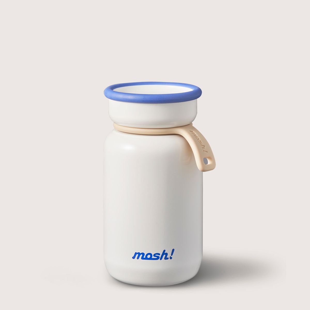 모슈(MOSH) 보온보냉 라떼 미니 텀블러 200ml 화이트