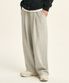Deep One Tuck Sweat Pants [Grey]