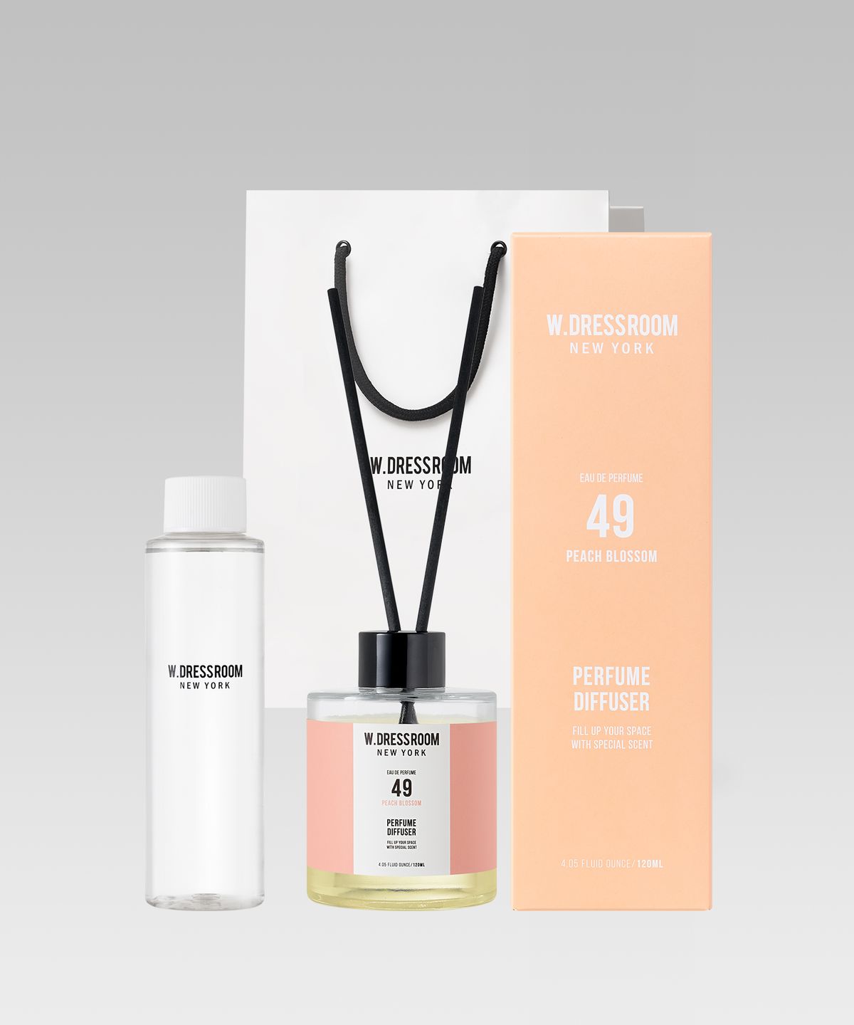 더블유드레스룸(W.DRESSROOM) 퍼퓸 디퓨저 (향 선택)(본품120ml+리필 125ml)