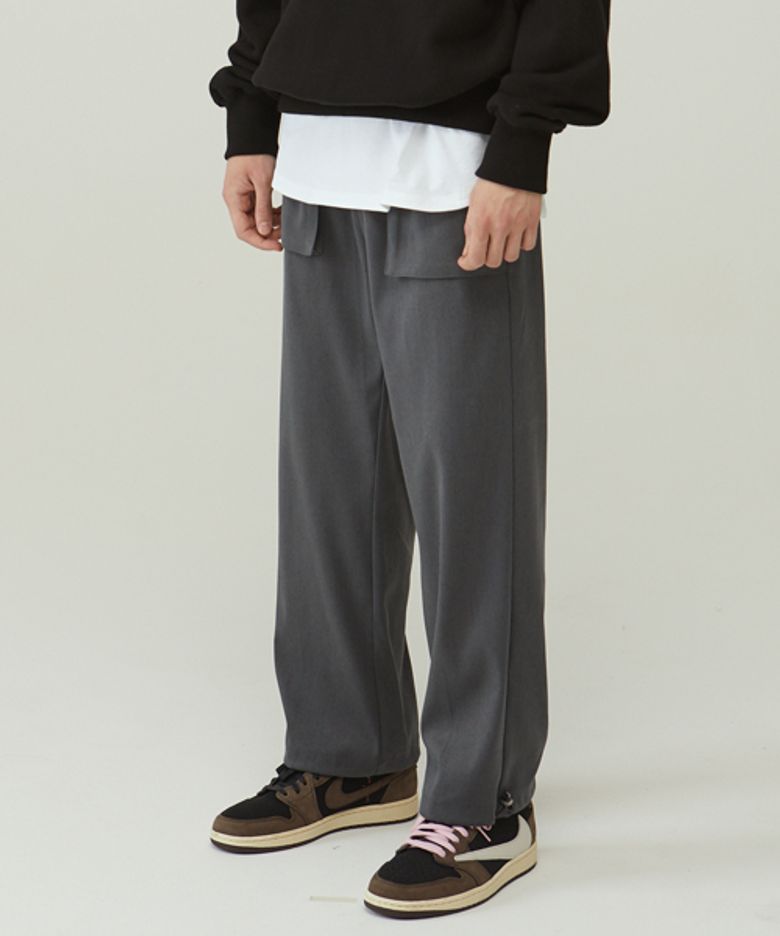 입체포켓 스토퍼 조거 Vintage Grey