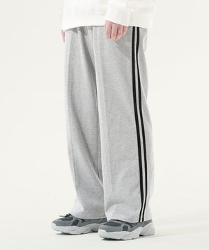 와이드 스웨트팬츠 그레이
