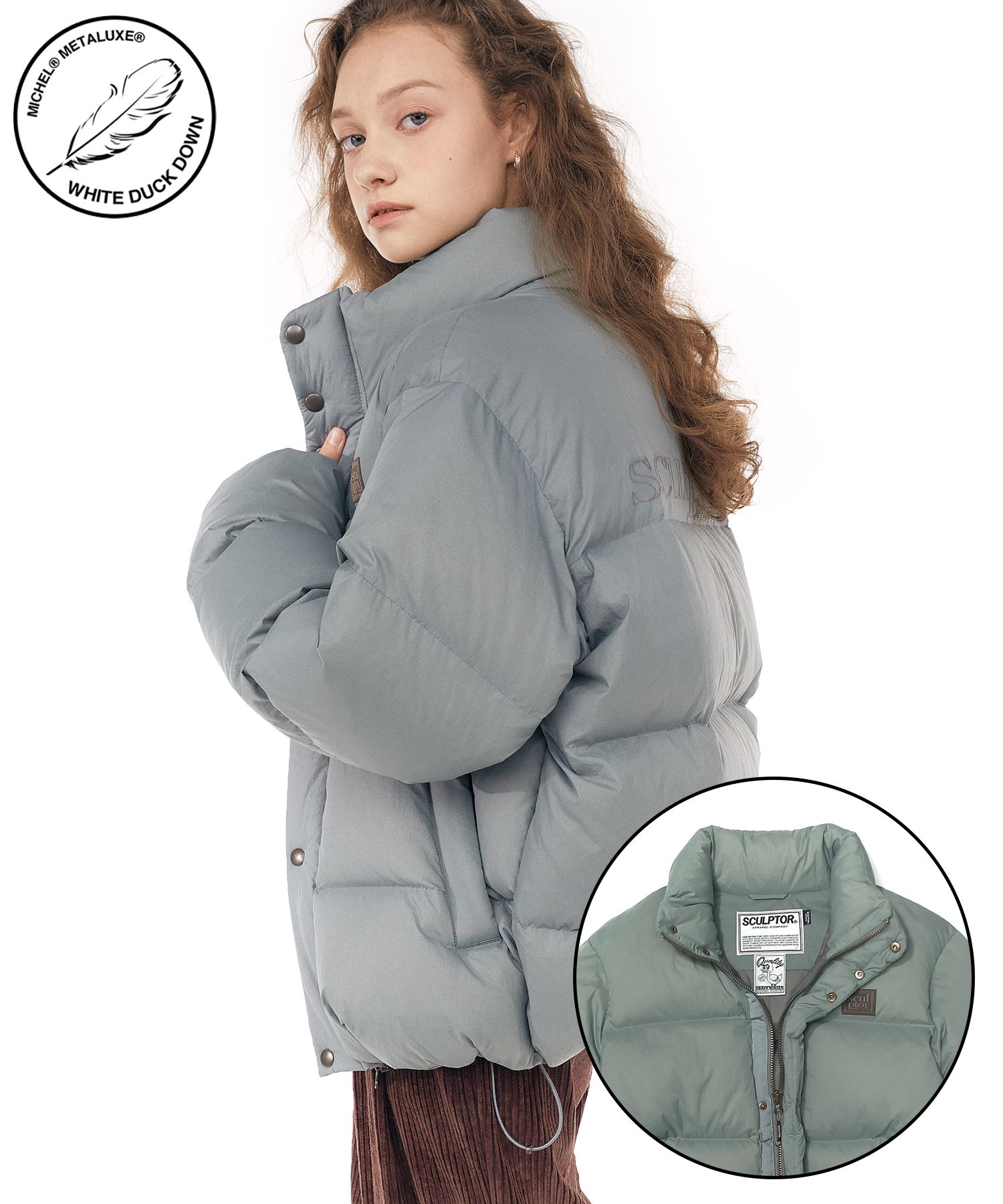 ジャケット・アウター SCULPTOR Middle Oversized Puffer Down SCULPTOR Middle Oversized Puffer Down