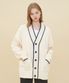 COLORATION KNIT CARDIGAN_IVORY