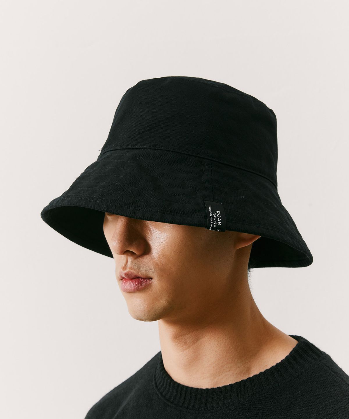 오드닷(ODD DOT) (Unisex) 베이직 로고 오버핏 버킷햇