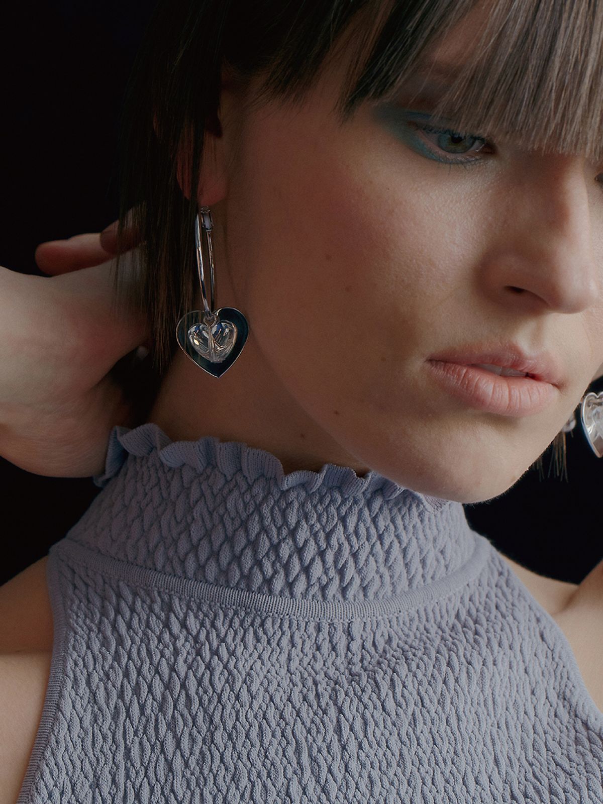 원이너프(ONE ENOUGH) Glassy Love Earring