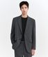 릴렉스드 베이식 블레이저 [미디엄 그레이]