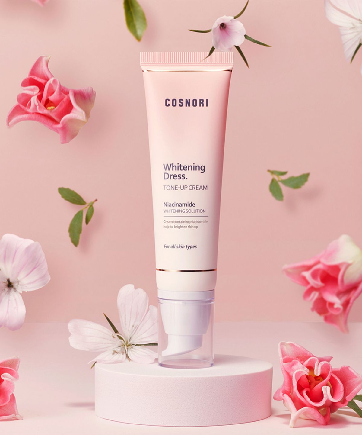 코스노리(COSNORI) 화이트닝 드레스 미백 톤업 크림 50ml
