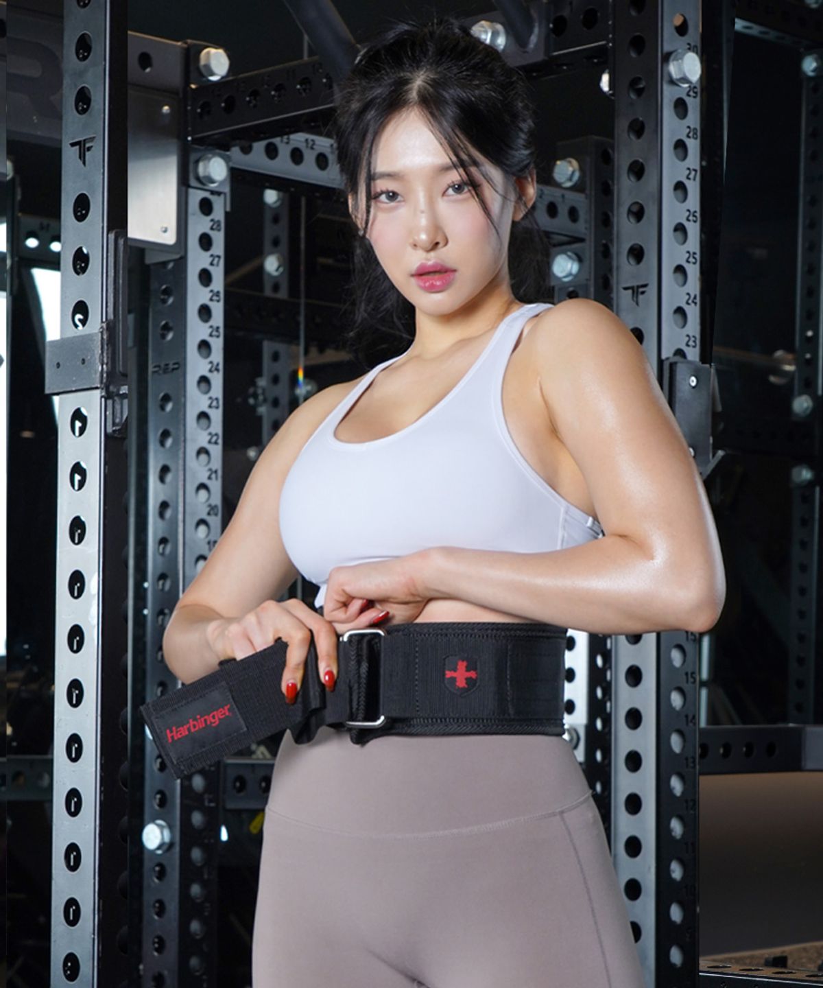 하빈져(HARBINGER) 4인치 나일론 벨트