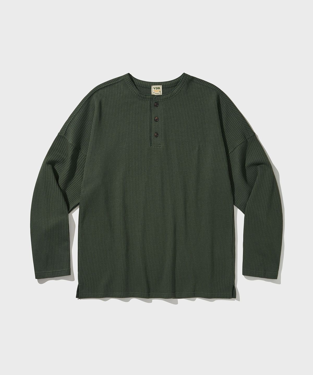 비디알(VDR) COZY HENLYNECK LONG SLEEVE [Forest]