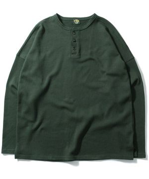 COZY HENLYNECK LONG SLEEVE [Forest]