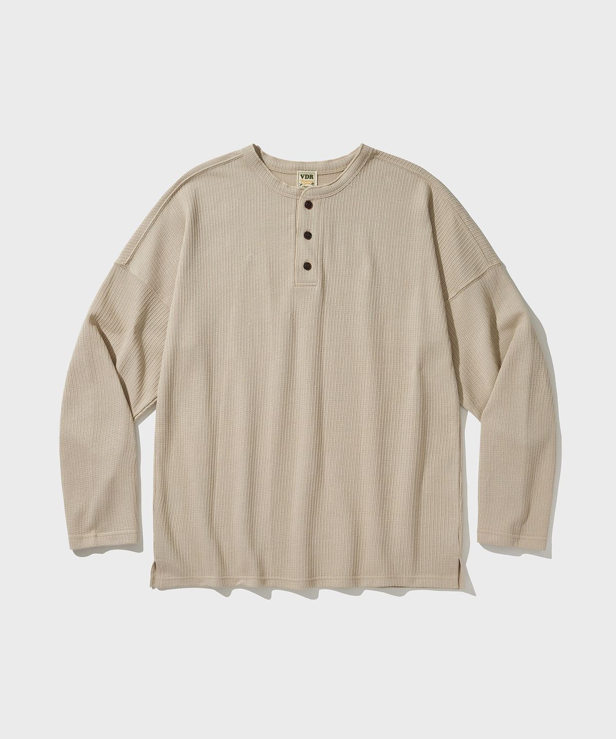 비디알(VDR) COZY HENLYNECK LONG SLEEVE [Ivory]