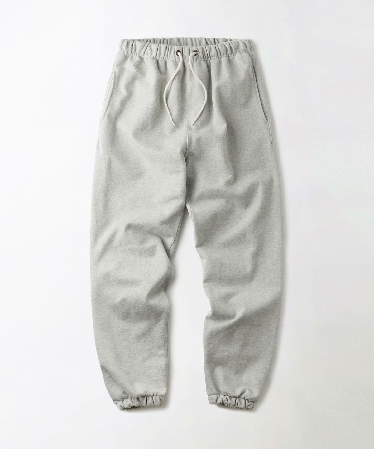 아웃스탠딩(OUTSTANDING) REVERSE HEAVY SWEAT PANTS_3%MELANGE GRAY