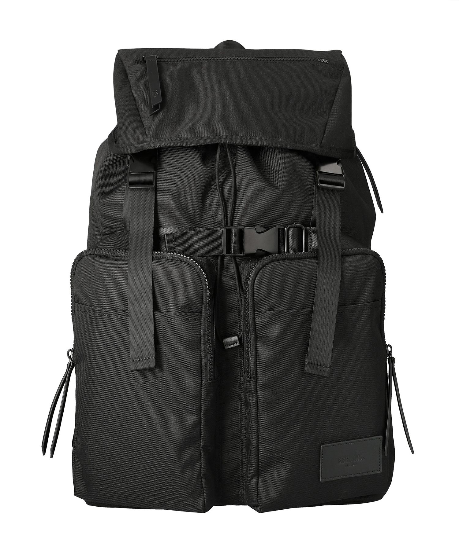 MUSINSA | SSRL majestic dual pocket rucksack / black