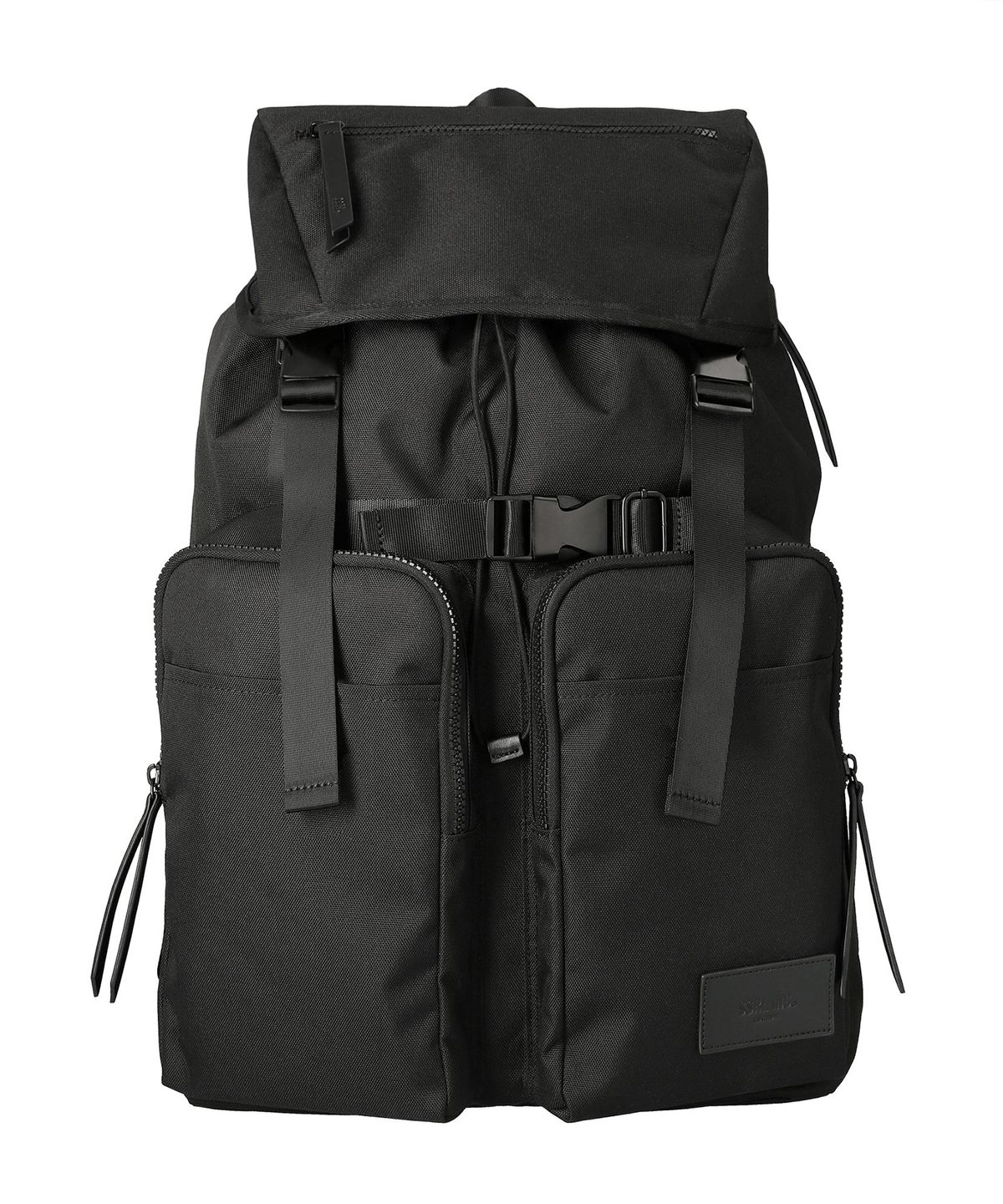 에스에스알엘(SSRL) majestic dual pocket rucksack / black