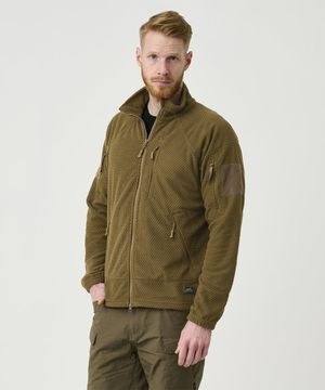 알파 택티컬 플리스 자켓 코요테