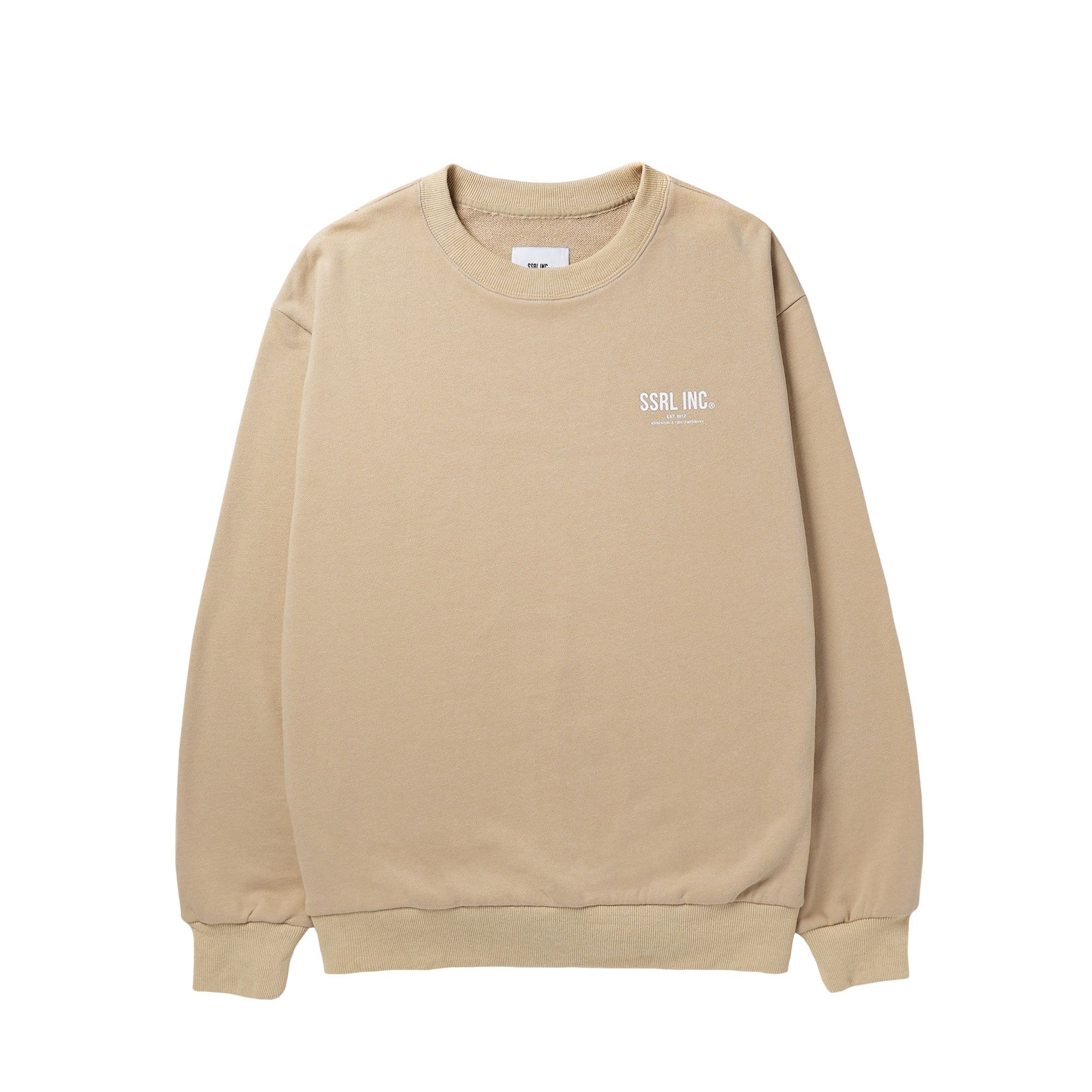 MUSINSA | SSRL essential sweat shirt / beige