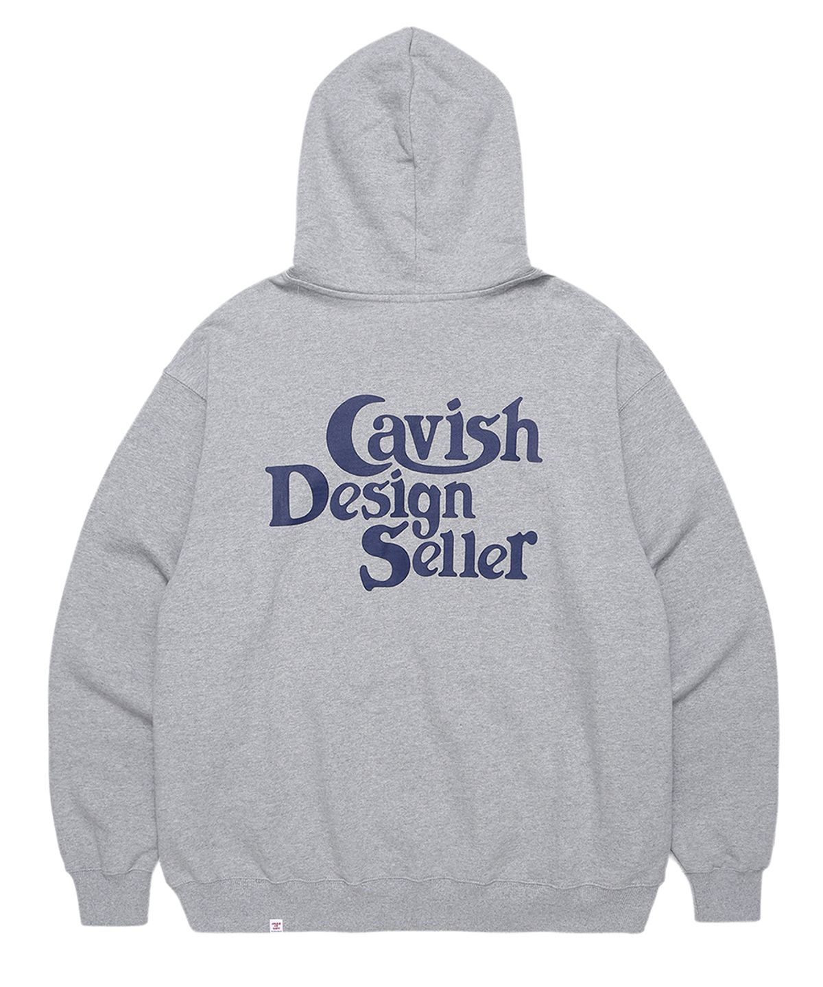 카비시(CAVISH) SELLER LOGO HOODIE GREY(CV2BFUM400A)