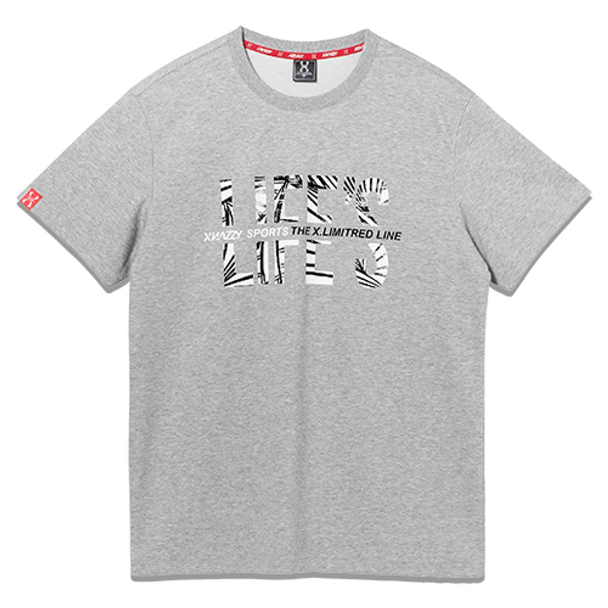 엑스네지(XNAZZY) 라이프 기본핏반팔티 XYNRTS01 [GREY]