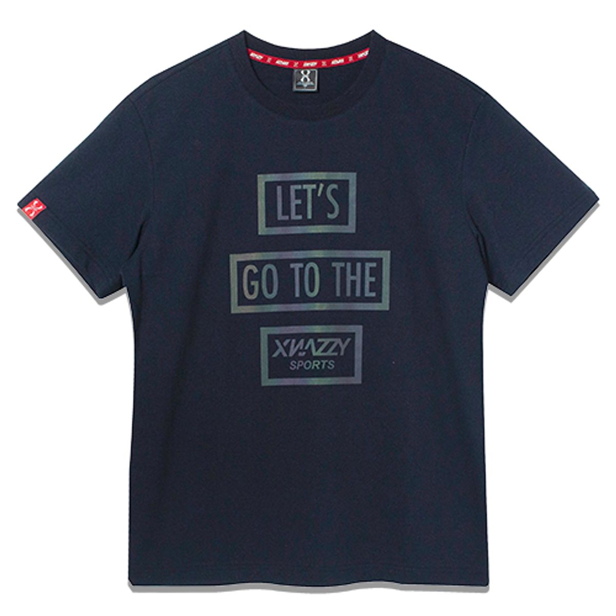 엑스네지(XNAZZY) 고투 기본핏반팔티 XYNRTS03 [NAVY]